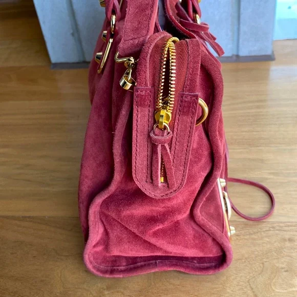 Authentic Balenciaga metallic “Edge City” bag - Picture 4 of 15